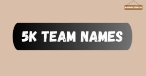 5k team names