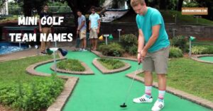 mini golf team names