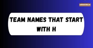Team Names That Start with H