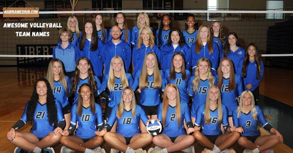 awesome volleyball team names