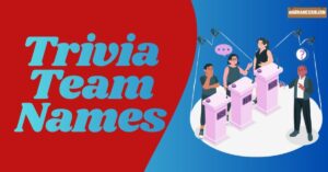 office trivia team names