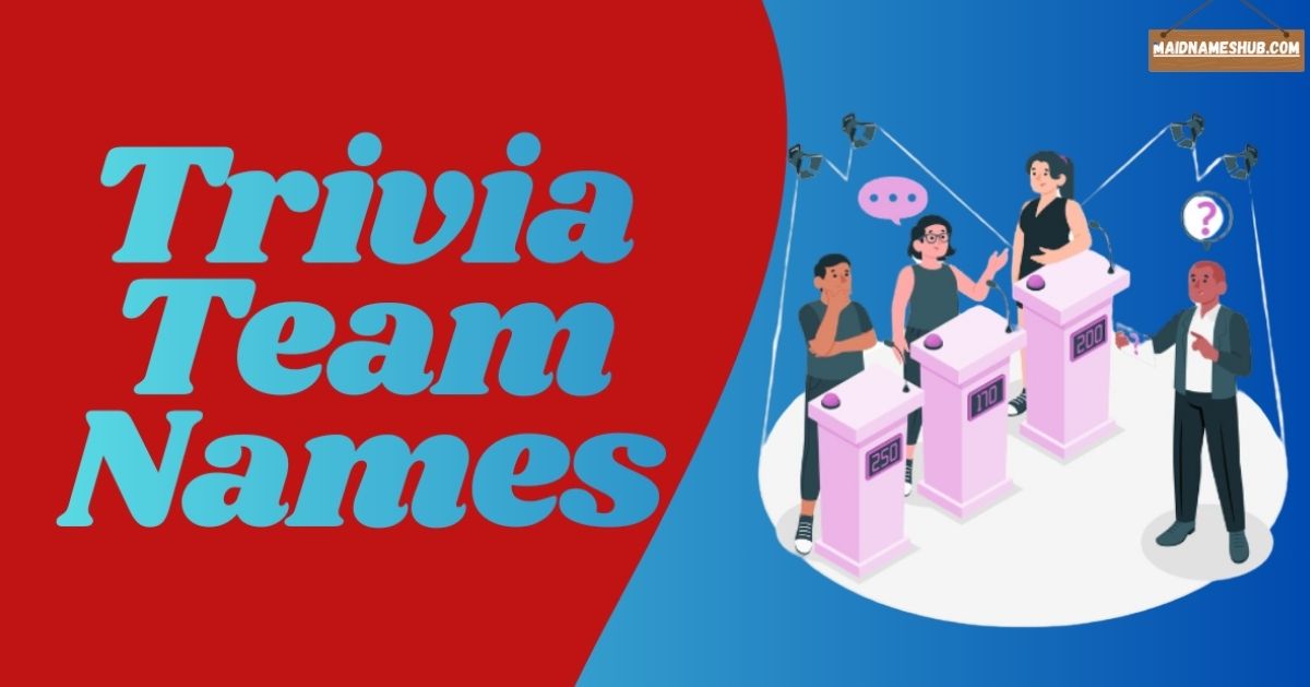 office trivia team names