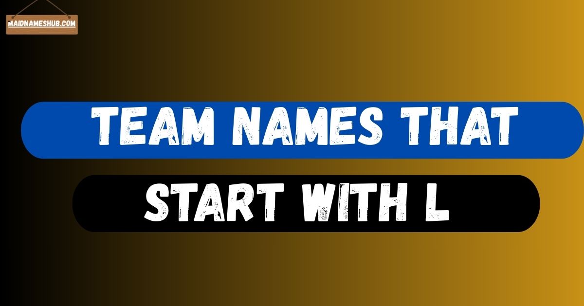 team names that start with l