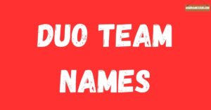 duo team names