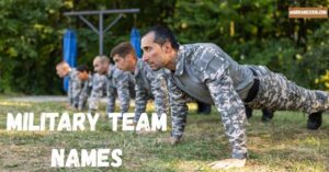 military team names