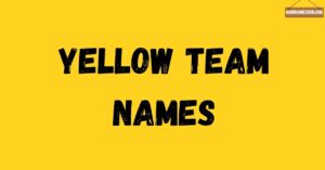 yellow team names
