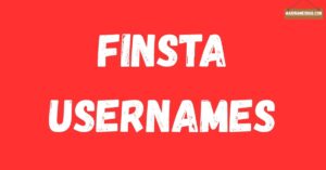 finsta usernames